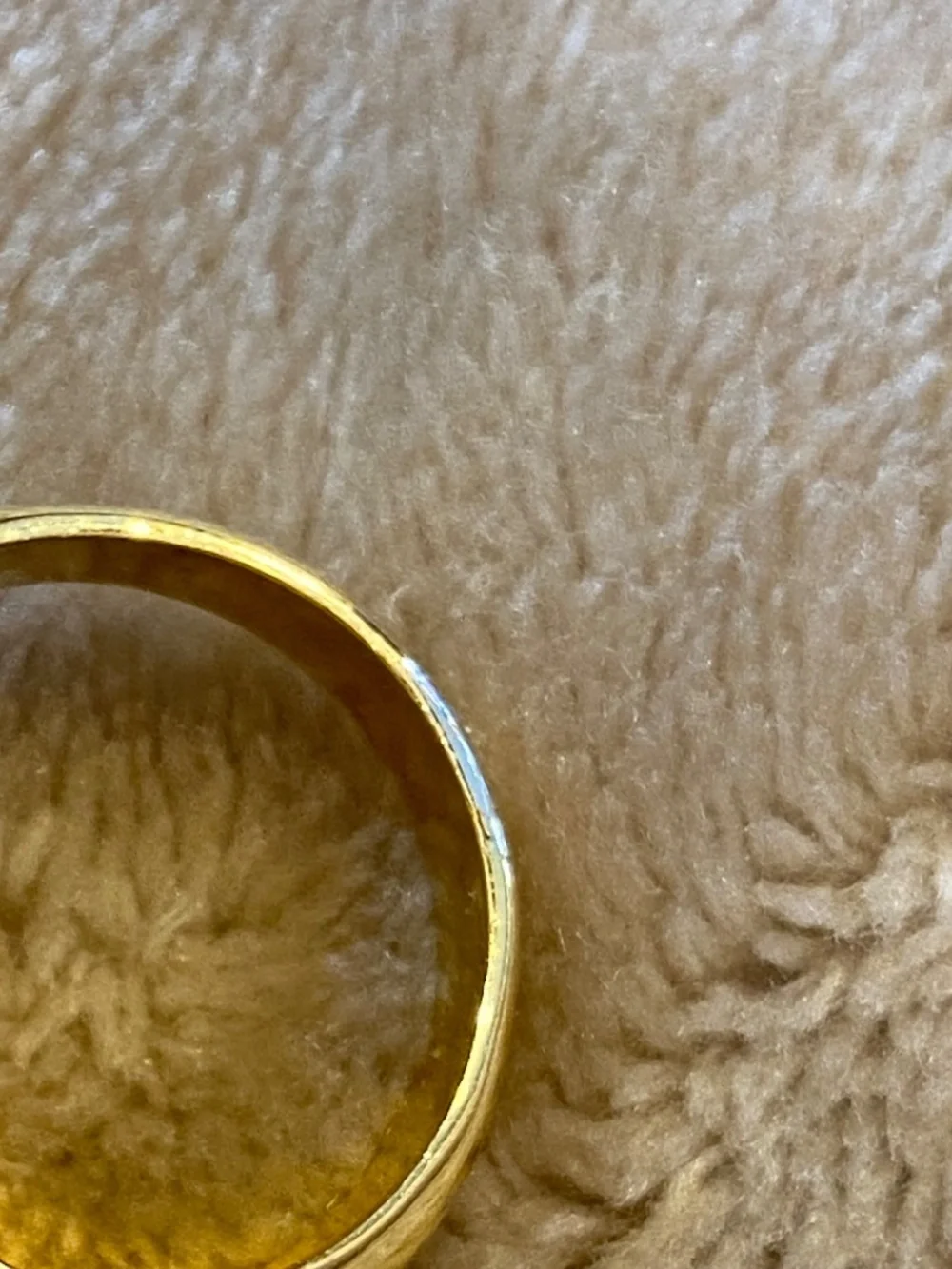 Vintage Gold Plated Lion Head Statement Unmarked Thick Unisex Ring Heavy Chunky